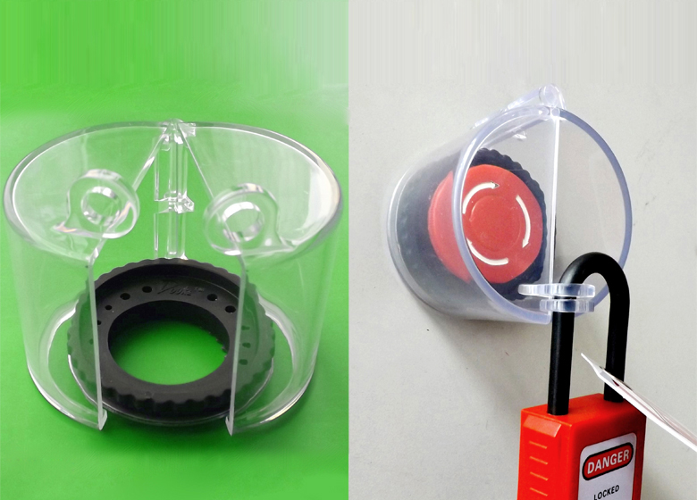 Emergency stop lockout M